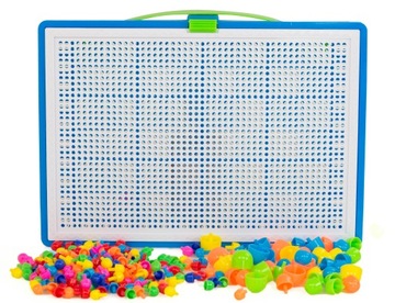 БУЛАВКИ ГРИБНЫЕ КНОПКИ 3D ПАЗЛ МОНТЕССОРИ 296 деталей с картинками