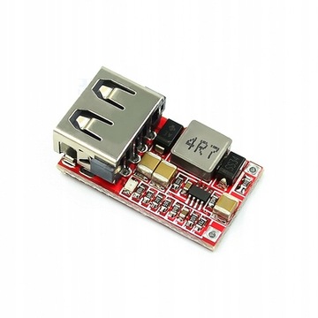 Przetwornica STEP-DOWN USB 3A 6-24V 5V