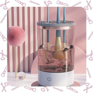 МАШИНА ДЛЯ ОЧИСТКИ КОСМЕТИЧЕСКИХ КИСТЕЙ ЭЛЕКТРИЧЕСКОЕ USB-УСТРОЙСТВО