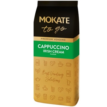 Cappuccino Irish Mokate PREMIUM 1kg instant kawa rozpuszczalna do vendingu