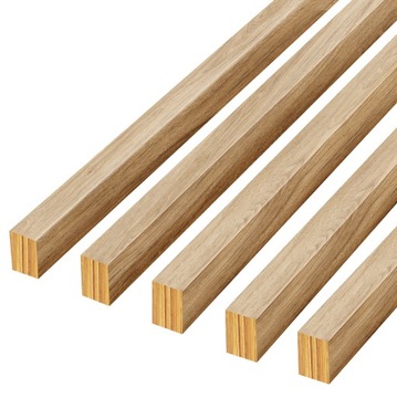 LAMELE SLIM 16x28mm ŚCIENNE DEKORACYJNE RÓŻNE KOLORY WOTAN