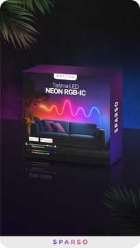 Светодиодная лента NEON 5м RGBIC LEDs PILOT TUYA WiFi Bluetooth приложение 24V КОМПЛЕКТ