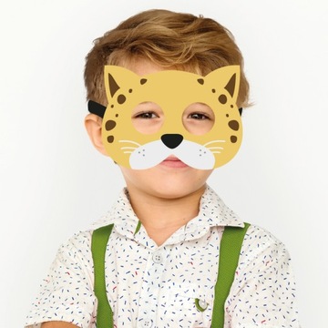 Маска из фетра Cheetah ZOO