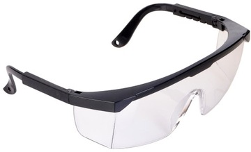 GOGLE OKULARY OCHRONNE ROBOCZE BHP OSŁONA BEZBARWN
