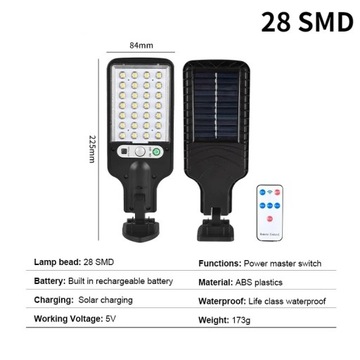 Royalulu Solar światła uliczne na zewnątrz kinkie