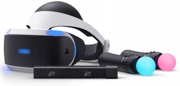 GOGLE PLAYSTATION VR V2 + KAMERA + 2x MOVE + ADAPTER PS4 / PS5