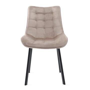 Бархатное кресло Gomla GUNHILD для гостиной и столовой