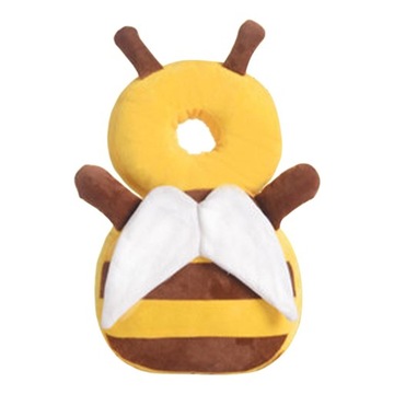 *Breathable Baby Head Protector Cushion Head Back Protection Adjustable Bee
