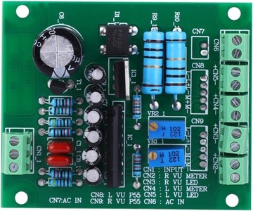 AC 12V Stereo VU Meter Treiberplatinenverst?rker DB Audio Level Meter Modul