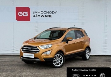 Ford Ecosport II SUV Facelifting 1.0 EcoBoost 125KM 2022 Ford EcoSport 1.0 EcoBoost 125KM MT6 Titanium Salon PL ASO Gwarancja Fabry