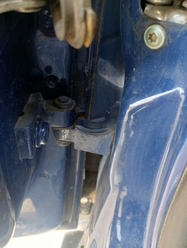 PANT DVEŘE SPODEK I VRCH LEVÝ PŘEDNÍ 3D VW FOX 5Z0831401
