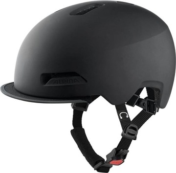 ALPINA BROOKLYN kask rowerowy czarny mat 52-57 cm