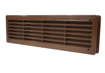 Kratka drzwiowa łazienka 12x44 T15K50 brąz wenge