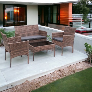 САДОВЫЙ КОМПЛЕКТ SFS010 САДОВАЯ МЕБЕЛЬ НАБОР САДОВОЙ МЕБЕЛИ 4 ЦВЕТА