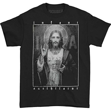 Dziecięcy Annihilator Męski Jezus, biały, XXL T-Shirt KOSZULKA, XXL