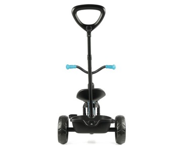 Трехколесный велосипед Elite Plus Qplay с ручкой, синий