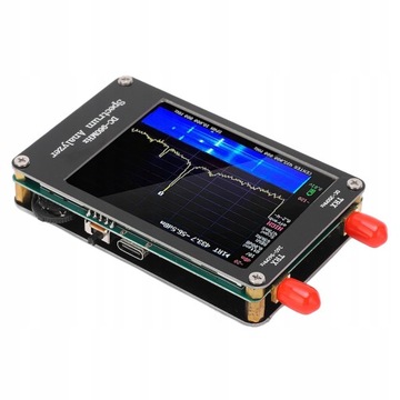 Analizator widma MF HF VHF wejście UHF 4 tryby
