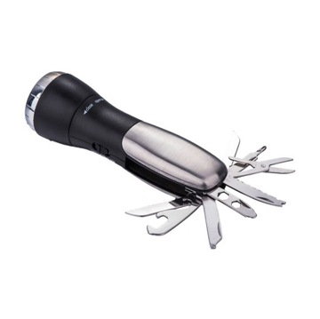 МНОГОФУНКЦИОНАЛЬНЫЙ ТУРИСТИЧЕСКИЙ ФАКЕЛ ДЛЯ КЕМПИНГА С КАРМАННЫМ НОЖОМ