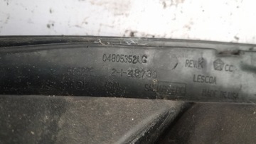 CHRYSLER SEBRING II FACELIFT FL SEDAN SVĚTLO PRAVÝ ZADNÍ PRAVÁ 04805352AG