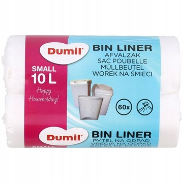WORKI NA ŚMIECI DUMIL 10L 2x30szt