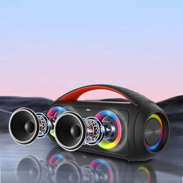 ПОРТАТИВНЫЙ Bluetooth-ДИНАМИК БУМБОКС КАРАОКЕ USB SD