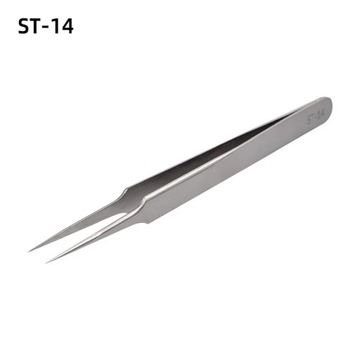 1Pc Stainless Steel Tweezers for Eyelash Extension