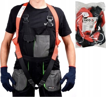 РЕМНЯ БЕЗОПАСНОСТИ YATO OHS HARNESS УНИВЕРСАЛЬНЫЙ РЕМЕНЬ YT-74221