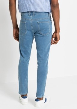 B.P.C męskie jeansy jasne dziury r.44