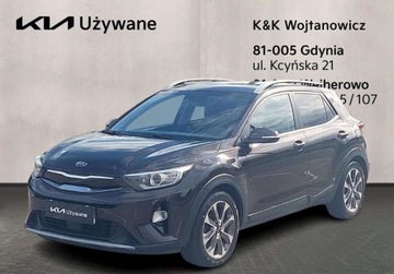 Kia Stonic I Crossover 1.0 T-GDI 120KM 2019 Kia Stonic Climatronic Navi Kamera Szyberdach Tempomat Alu17 Dealer Kia
