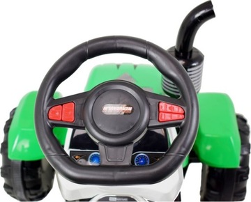 ТРАКТОР С АККУМУЛЯТОРНЫМ ПРИЦЕПОМ, ДИСТАНЦИОННЫЕ ЗВУКИ