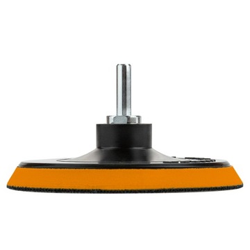 DYSK SZLIFIERSKI NA RZEP PAPIER ŚCIERNY KRĄŻKÓW 125mm + ADAPTER WIERTARSKI