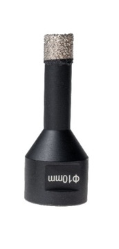 АЛМАЗНАЯ КОРОНКА 10 мм, СВЕРЛО, ШЛИФОВАЛЬНАЯ СТАНКА