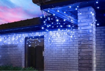 120LED НАРУЖНАЯ ГИРЛАНД ЗЕЛЕНЫЙ ТОЛСТЫЙ КАБЕЛЬ 7М