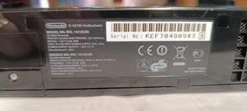 Игровая консоль черного цвета ''NINTENDO Wii RVL-101[EUR]''