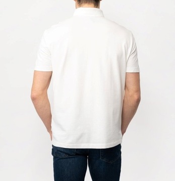 Armani Exchange t-shirt polo 3DZFHH ZJXHZ 1116 biały S