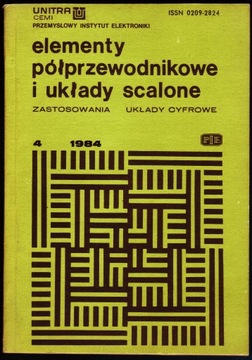 ПОЛУПРОВОДНИКОВЫЕ ЭЛЕМЕНТЫ И ИНТЕГРАЛЬНЫЕ СХЕМЫ 4/1984