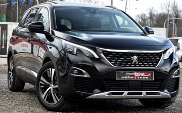 Peugeot 5008 II Crossover 2.0 BlueHDI 150KM 2019 Peugeot 5008 totalny full SKORA Alusy LED Navi. BLIS linne assist Grzane f