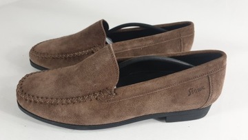 SIOUX SKÓRZANE MOKASYNY ESPADRYLE DAMSKIE R 36,5