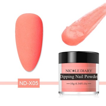 NICOLE DIARY - manicure tytanowy - PROSZEK X05