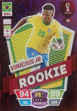 WORLD CUP QATAR 2022 ROOKIE 10 VINICIUS JR