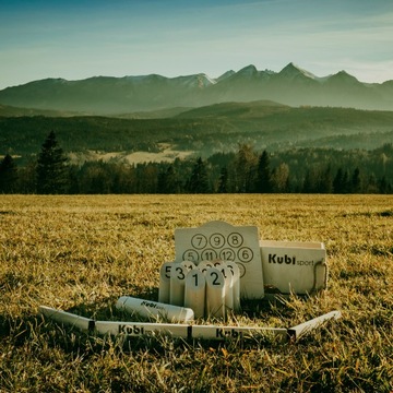 Большой финский боулинг с сумкой и броском - лучшая подвижная игра - Хафт!