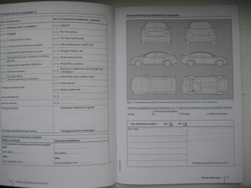 Сервисная книжка VW 05/2015 Оригинальная польская сервисная книжка Volkswagen
