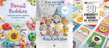 Donut Buddies + Szydełkowe Kwadraty +MiniKrólestwo