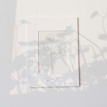 ПАССАРТУ 21х30 (15х21) - БЕЛЫЙ