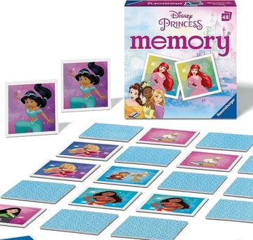 Ravensburger Gra memory pamięciowa zapamiętywanie Księżniczki Disneya 20900