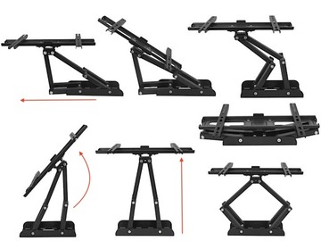 ПРОЧНЫЙ РЕГУЛИРУЕМЫЙ КРОНШТЕЙН ДЛЯ ТЕЛЕВИЗОРА ВЕШАЛКА ДЛЯ ТЕЛЕВИЗОРА 36-70