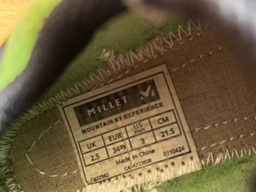 Альпинистские ботинки просо юниор 34 2/3 / просо / 3365н