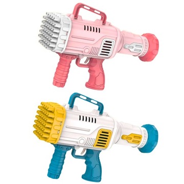 ПИСТОЛЕТ МАШИНА ДЛЯ МЫЛЬНЫХ ПУЗЫРЕЙ МИНИ БАЗУКА ГЕНЕРАТОР АКСЕССУАРЫ ЖИДКОСТЬ