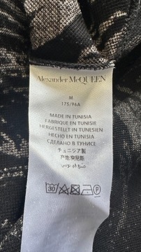 Koszulka polo czarna Alexander Mcqueen rozmiar M