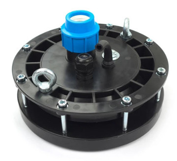 Głowica 160mm PE32 pokrywa studni głębinowej